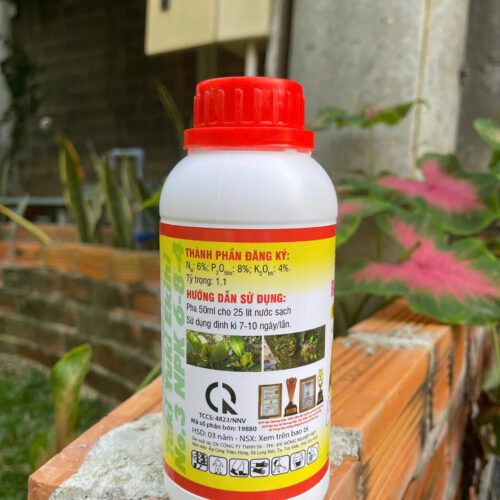 PHÂN BÓN QUEEN RA HOA ĐỒNG LOẠT mặt sau